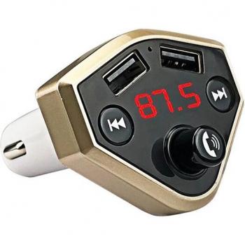 Kit Bluetooth car audio – Lecteur MP3, transmetteur FM, chargeur 2×USB