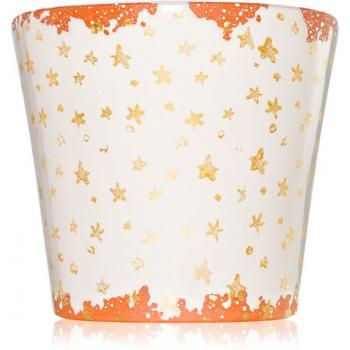 White Wax Star Candle 15 cm