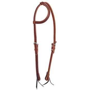 Bandeau Western en Cuir de Vannerie