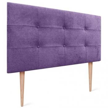 Cabecero de Cama Lila Polipiel – Acualine 8 cm de Espuma