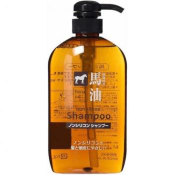 Kumano Cosme Non-Silicone Horse Oil Shampoo 600ml