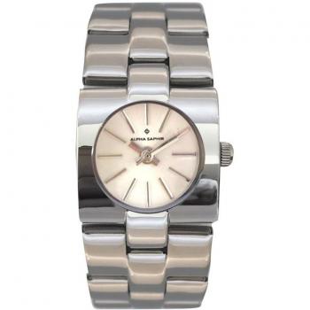 Montre Unisexe Alpha Saphir 271K en Acier Inoxydable (22 mm)