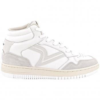 Baskets montantes à lacet pour femme 8800100 gris