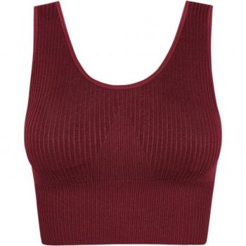 Top de Yoga Flow Bordeaux – Marca Born Living