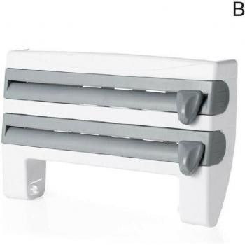 Estante multiusos para toallas y papel de aluminio