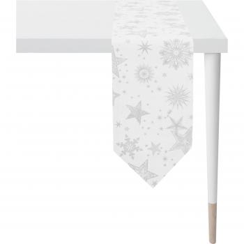 APELT Tischband 9602 Weihnachtsfreude, (1-tlg), Lurex-Jacquardgewebe
