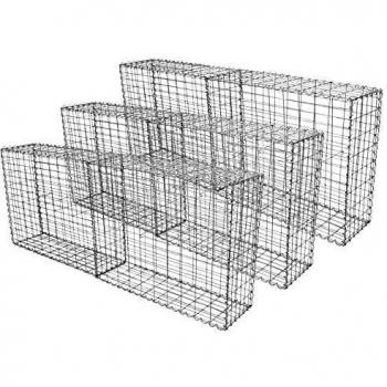 Cestas de Gaviones para Exterior 100x80x30cm