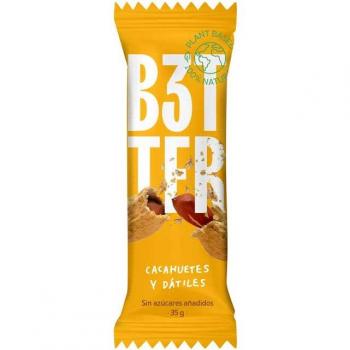 Barrita energética B3TTER sabor cacahuete y dátiles 35 g (1 unidad)