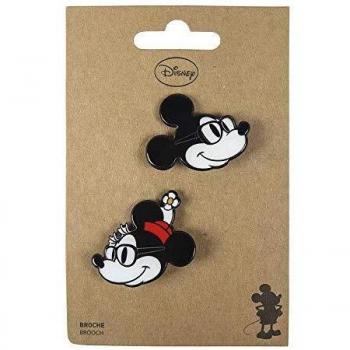 CERDÁ | BROCHE MINNIE NEGRO