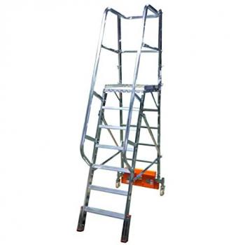Podestleiter, Vario Alu, 7 Stufen