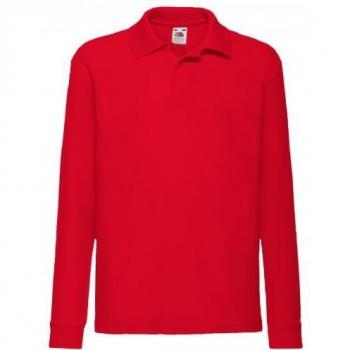 Double Piqué Navy Polo Pack – 65/35, Size 7‑8