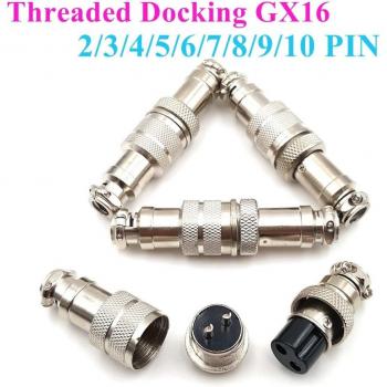 Pin Circular GX16 2/3/4/5/6/7/8/9/10 – Kit GAQUSU 1