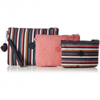 Kipling Iaka L Wristlet, Porte-monnaie femme, Multicolore
