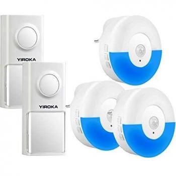 YIROKA Doorbell with Night Lights