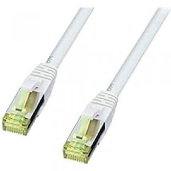 Lindy Cavo di rete Cat 7 S/FTP con connettori RJ45 L duraturo OH grigio, 0.5m