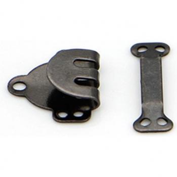 XUNZHE 50PCS Adjustable Brass Hooks for Sewing