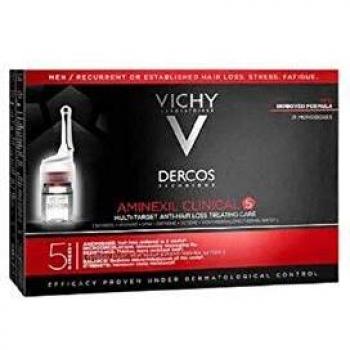 Dercos Aminexil Clinical 5 Hombre 21 Ampollas