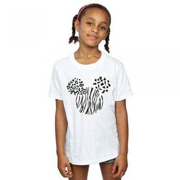 Mickey Mouse Animal Cotton Shirt for Kids – White, 7-8 Years