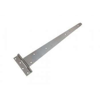 Zinc Plated Steel T Hinge 15 Inch with Screws