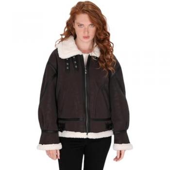 DreiMaster Jacke für Damen Dunkelbraun XS