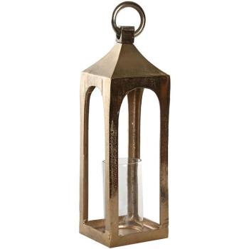 Lanterna Home ESPRIT Cristallo Dorato
