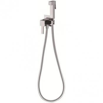 Chromiertes WC‑Hygieneset mit Duschkopf & Mitiger – New Day