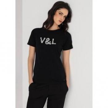 T-shirt Manches Courtes V&L Femme