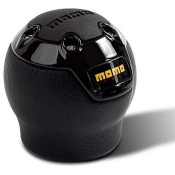 MOMO Pomo de Cambio Negro con Sistema Inverso