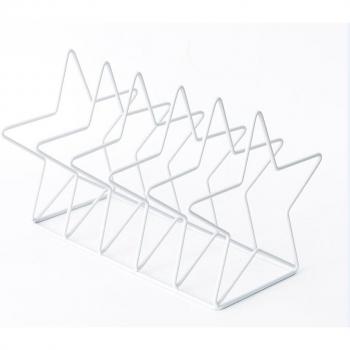 Black Book Stand, S Shape, Rose Gold Finish – 1 Unit