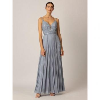 Apart Festliches Kleid aus besticktem Mesh und Chiffon