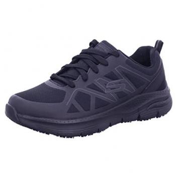 Skechers Herrenschuhe Arch Fit SR‑Axtell – Sneaker – Schwarz, 41,5