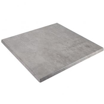 Oviala: Tablero Cuadrado de Hormigón 70x70 cm con Revestimiento Ercero