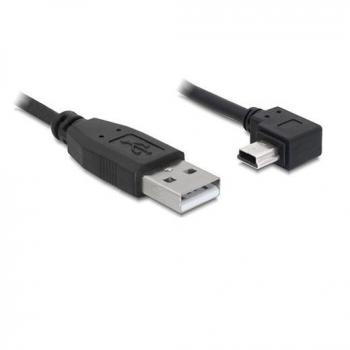 DELOCK 82683 USB 2.0 A Plug > Mini-USB B 5-Pin Angled Cable, 3.0 m