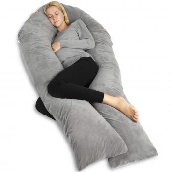 QUEEN ROSE Cuscino a Forma di U per Gravidanza e Maternità