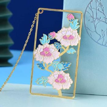 Metal Flower Bookmarks