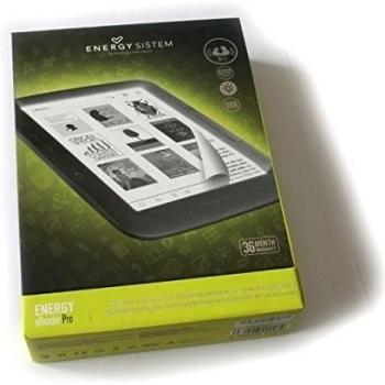 Libro electrónico Energy Sistem Pro+ (pantalla táctil de 6, Android, WiFi, luz integrada, sistema antirreflectante, 8 GB)