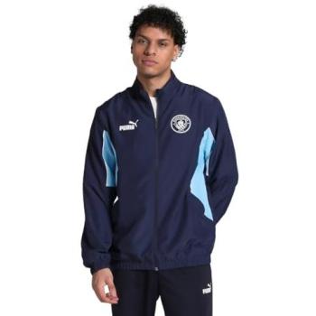 Puma Manchester City FC Team Light Blue Zip Up