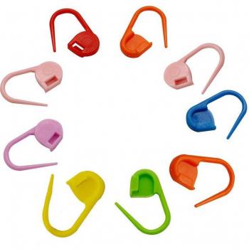 Soporte Clip Marca y Pasador de Aguja Caramelo 30u