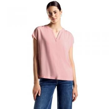 T-shirt en viscose rose Street One pour femme taille 44