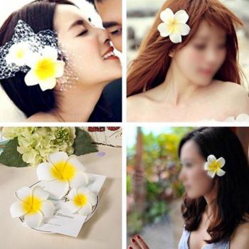 Decoración Boda Tropical: Plumeria 10 uds