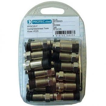 PFSC25 F Kompressionsstecker 7mm Koax VE25