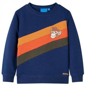 VidaXL Sweatshirt für Kinder Marineblau 128