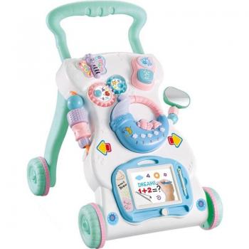 Four-Wheel Musical Baby Walker