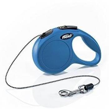 Flexi Classic Cord Extra Small 3m Blue Retractable Dog Leash