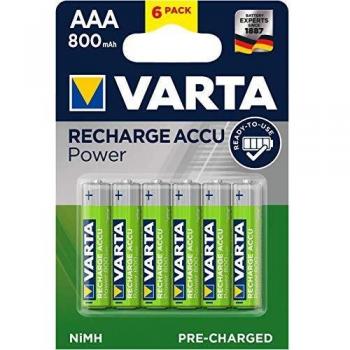 VARTA Micro Akkupacks »Recharge Accu Recycled AAA 800 mAh«