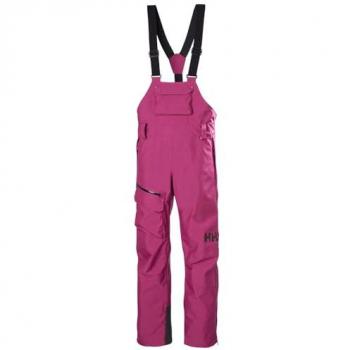 Helly Hansen Women's Powderqueen Waterproof Insulated Bib Ski Pants Magenta XL
