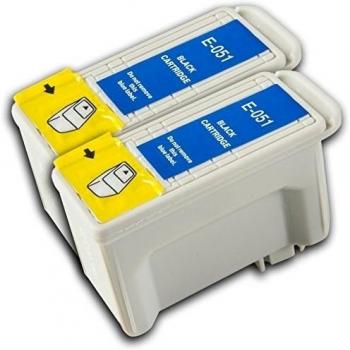 Cartucho de tinta compatible Epson T051 negro