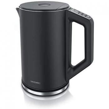 Bouilloire Acier Inoxydable 1,5 L 2200 W Noir
