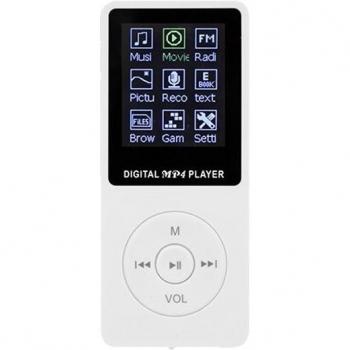 Kompakter 1,8 LCD MP3 MP4 Spieler mit buntem Design und FM Radio