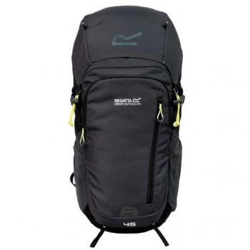 Regatta Highton V2 Zaino 45L Black Seal Grey